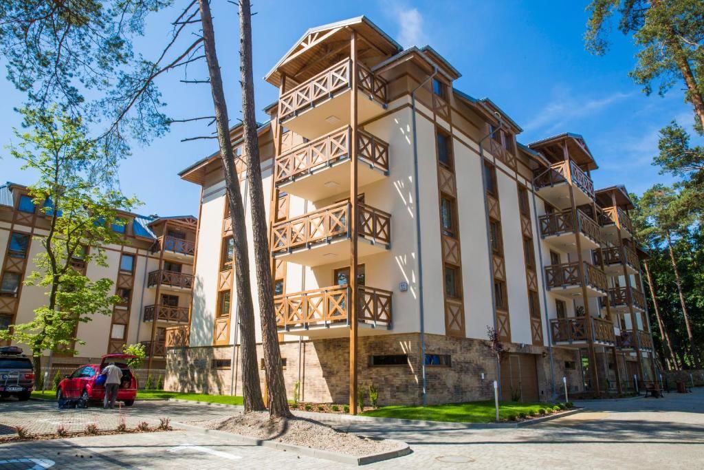 Апартаменты Mielno-Apartments Rezydencja Park Rodzinna Мельно-60